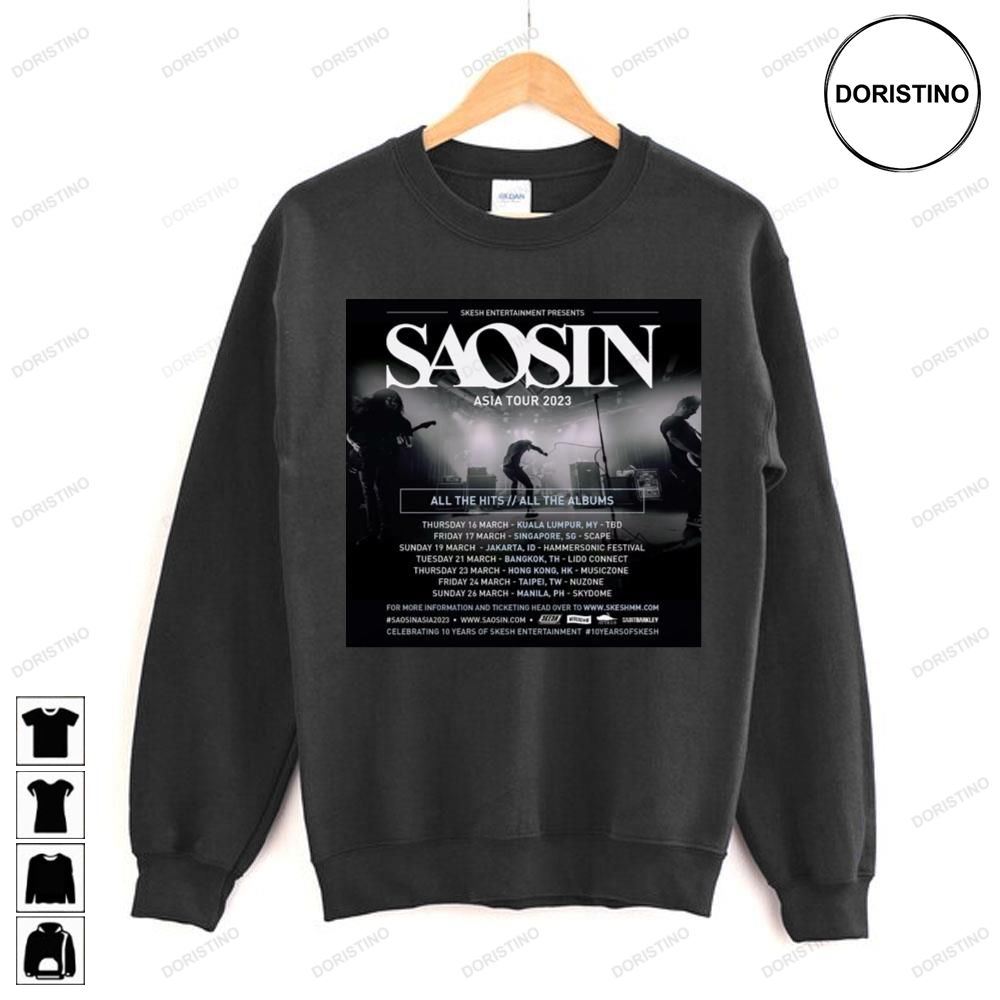 Saosin Asia 2023 Tour All The Hits All The Albums Trending Style